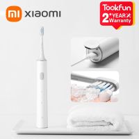 2023เหมาะสำหรับ Xiaomi แปรงสีฟันไฟฟ้า T300 MIJIA แปรงโซนิคอัจฉริยะเครื่องสั่นฟันขาวด้วยคลื่นอัลตร้าโซนิคไร้สายน้ำยาทำความสะอาดเพื่อสุขอนามัยช่องปาก