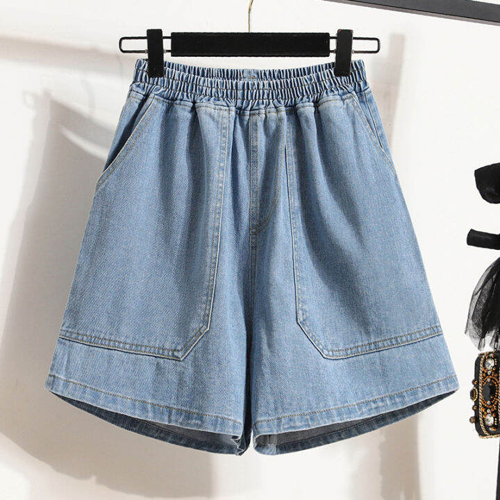 Denim shorts for pear on sale shaped