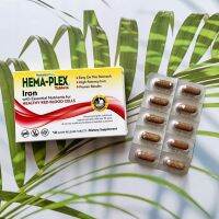 ธาตุเหล็ก พร้อมวิตามินรวม 18 ชนิด บำรุงเลือด Hema-Plex Iron with Essential Nutrients for Healthy Red Blood Cells (NaturesPlus®)