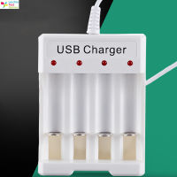 Lt【มีสินค้าในสต็อก】เครื่องชาร์จแบตเตอรี่ Usb 1.2V 250ma ดับเบิลเอทริปเปิลเอกล่องที่ชาร์ตแบบเตอรี่แบบชาร์จใหม่ได้ Ni-mh ที่ชาร์จแบบอิสระ4ช่อง【cod】