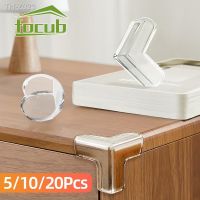 5/10/20Pcs Silicone Corner Protectors Self-Adhesive Furniture Corner Guards for Children Baby Table Corner Edge Protection Cover