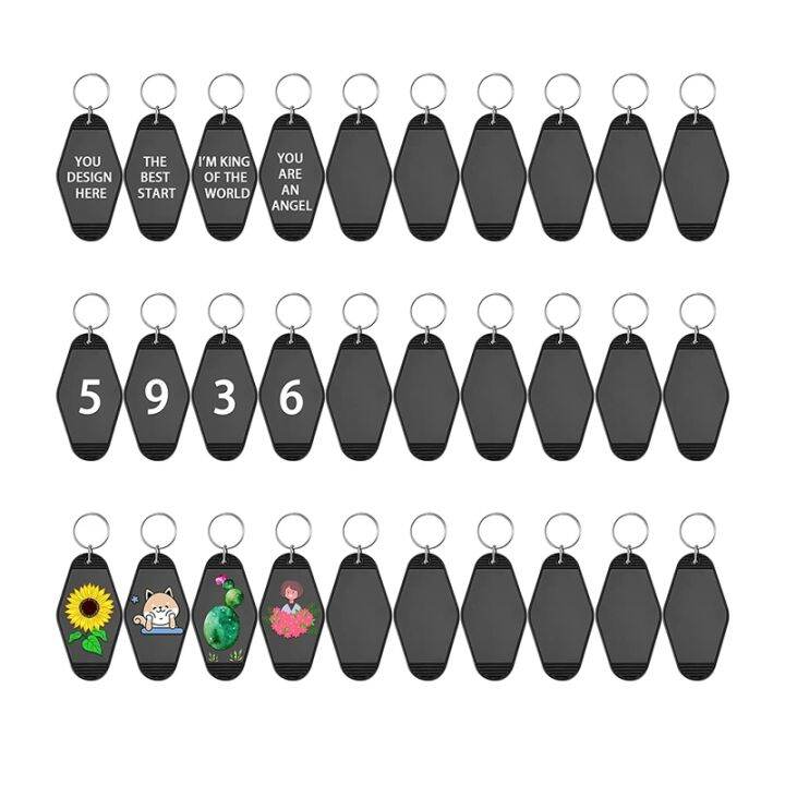 30 Pack Motel Keychain Blank Vintage Key Tag Label Vintage Hotel ...