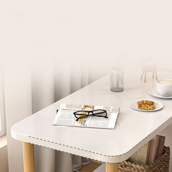 bring2home-โต๊ะเข้ามุม-โต๊ะกลาง-ตั้งโคมไฟ-โต๊ะข้างเตียง-โต๊ะห้องรับแขก-โต๊ะกาแฟ-โต๊ะวางของอเนกประสงค์-ชั้นวาง-2-ชั้น