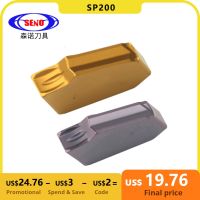 SENO 10PCS SP200 SP300 SP400 SP500 NC3030 Slotted Carbide Insert CNC เครื่องมือคุณภาพสูงคุณภาพสูงเครื่องมือกลึงคุณภาพสูง