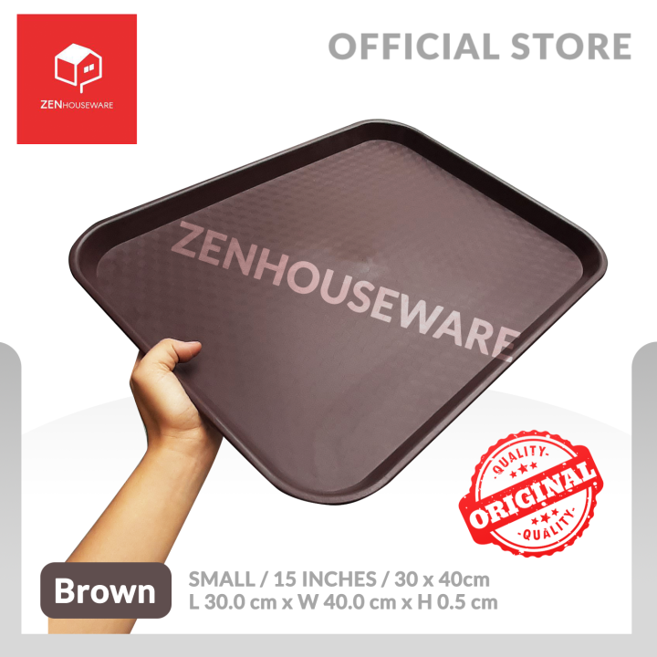 Plastic Serving Tray, Non-Slip