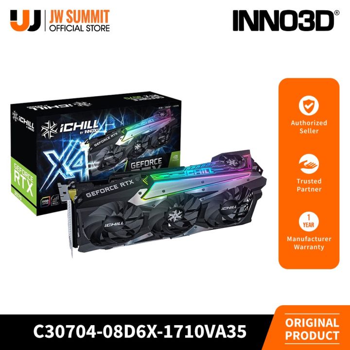 INNO3D GeForce RTX 3070 iCHILL X4 8GB GDDR6 256BIT Gaming Graphics