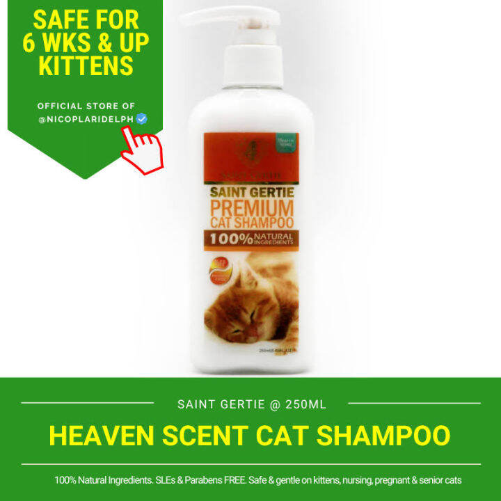Saint Gertie Premium Organic Cat Shampoo Heaven Scent (250ml) Lazada PH
