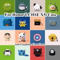 READY STOCK!  For Honor LCHSE X5i Case Niche Cartoon Pattern Soft Earphone Case Cover NO.2