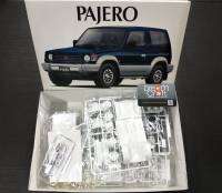 AOSHIMA 1/24 MITSUBISHI V24WG PAJERO METAL TOP WIDE XR-II 91 (โมเดลรถยนต์ Model DreamCraft)