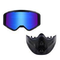 [COD] new black sports full-frame windshield motorcycle desert goggles anti-ultraviolet mask