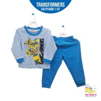 ✵ Transformers ชุดนอนเด็กวัยหัดเดิน ชุดนอนเด็ก 1-5 ปี ชุดนอนเด็ก Baju Tidur Budak ชุดนอนผ้า Budak Lelaki Sepasang