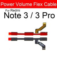 สายไฟอ่อนปุ่ม Powervolume สำหรับ Xiaomi Redmi Note 3 4 4X5 5a 6 7 8T 9 Pro Max 9T 9S 5G เฟล็กซ์ริบบอนคีย์ด้านข้างปรับระดับเสียง