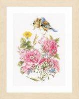 ชุดสำหรับเย็บปักถักร้อย Stich lanarte รายการ no.lanarte pn- "finches"