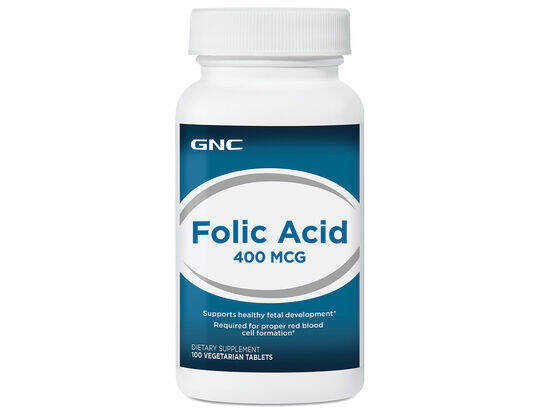 GNC Folic Acid 400 (100 vegitabs) | Lazada PH