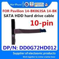 MAD DRAGON ยี่ห้อ SATA HDD Hard Drive Cable Disk Connector สำหรับ HP Pavilion 14 BK061 CORE I3 14 BK063SA 14 BK Series DD0G72HD012