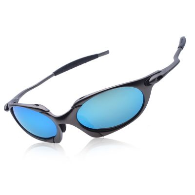 แว่นตาขี่โลหะแว่นกันแดดใส่ตกปลา UV400แว่นตากันแดดขี่จักรยานโพลาไรซ์ชาย MTB C3-8
