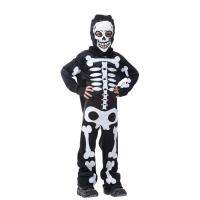 【cw】 Halloween Childrens Performance Wear Screaming Ghost Mens Childrens Skull Costume Performance Costume B-0098 Horror Ghost Clothes ！