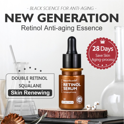 VIBRANT GLAMOUR FDA Retinol facial serum เรตินอล เอสเซนส์บำรุงผิวหน้า ต่อต้านวัย เลือนริ้วรอย บริษัท ยก ให้ความชุ่มชื้น ครีมต่อต้านริ้วรอย 30ml