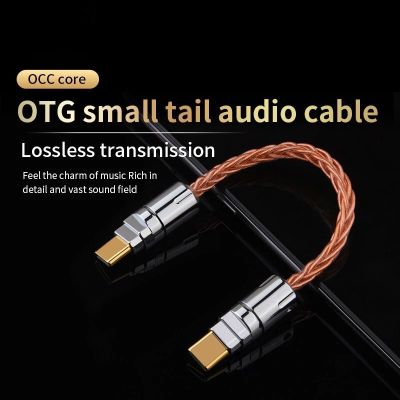 OTG Type C Adapter Audio Earphone Amplifier Sound Card Decoding For lightning Converter Headphone Extension USB C AUX Data Cord