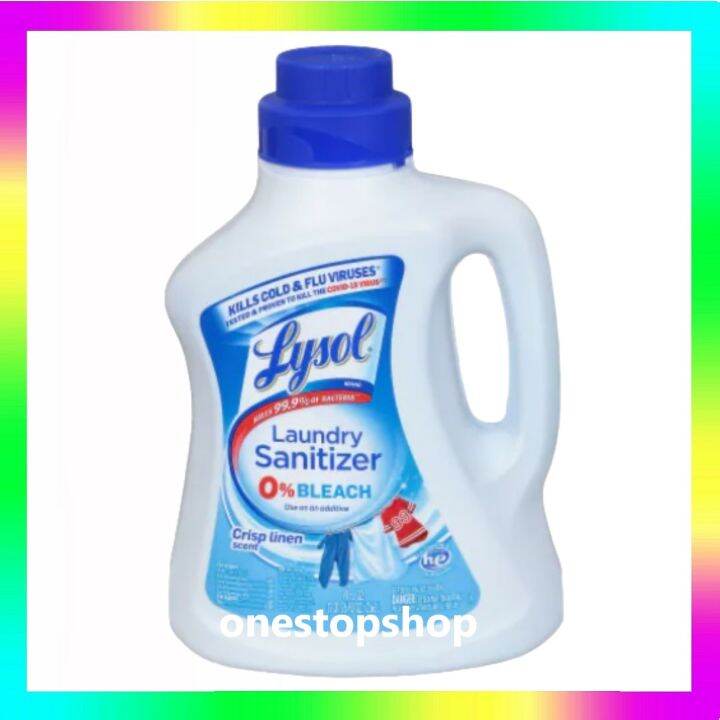 Lysol Laundry Sanitizer Crisp Linen 2.66L Lazada PH