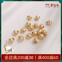 ต่างหูลูกปัดหลากสีลูกปัดพร้อมลูกปัดไข่มุกประดับลูกปัดหลากสี14 K BaoJinBao-Z2