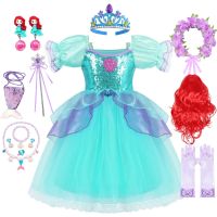 ☜❁┋ Disney Princesses Children 39;s Clothing Mermaid Ariel Princess Girl Dress - Mermaid - Aliexpress
