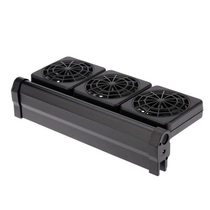 Aquarium Fish Tank Cooling Fan System Chiller Control Reduce Water