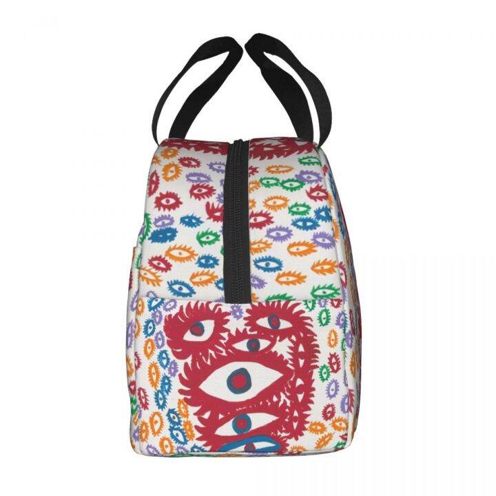 yayoi-kusama-abstract-painting-insulated-lunch-bag-resuable-cooler-thermal-bento-box-for-women-children-work-picnic-lunch-tote