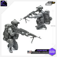 135 Figure Model Kit Modern American Special Forces Soldier Self-Assembled Ah-04