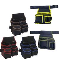 【LZ】✳✲⊙  Ferramenta multifuncional bolsa à prova dwaterproof água ferragem eletricista toolkit broca coldre cintura oxford pano chave de fenda saco ferramenta