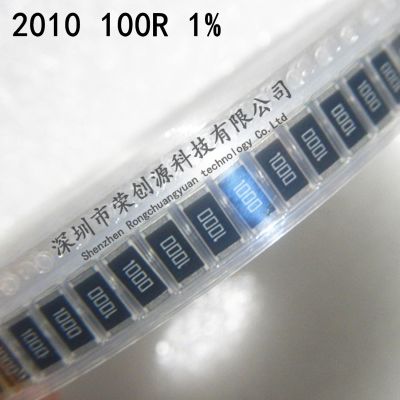 100pcs/lot 2010 smd Chip Resistor 1% 100R 100Ω 1000 100OHM 3/4W