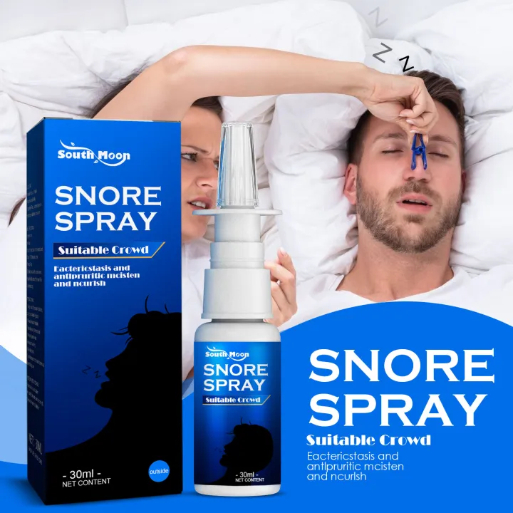 South Moon Snore Spray Stop Snore Throat Relief Sleeping Easier Better ...