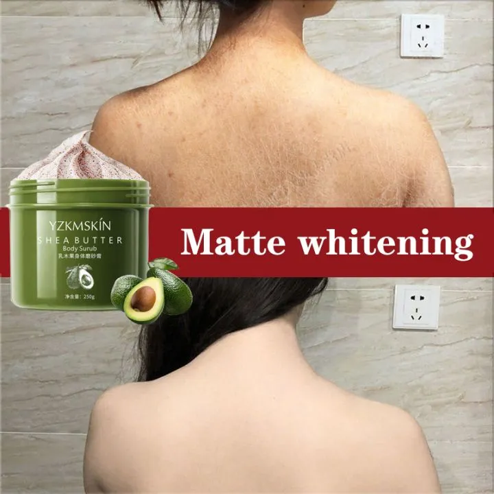 Fruity Exfoliating Body Polish Pearl Face and Body Scrub Brightening Smoothing Oil Control