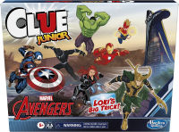 Hasbro Gaming Clue Junior: Marvel Avengers Edition Board Game for Kids Ages 5+, Lokis Big Trick, Classic Mystery Game for 2-6 Players (Amazon Exclusive)