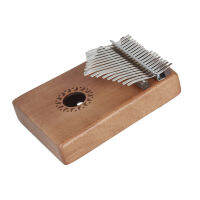 17คีย์ Kalimba ไม้ที่น่าสนใจ ThumbsPiano ดนตรีเด็กผู้ใหญ่