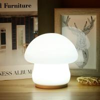 Mushroom Night Light LED Silicone Touch Sensor Battery Lamp Living Room Bedroom Decor  Baby Bedside Decoration Lamps