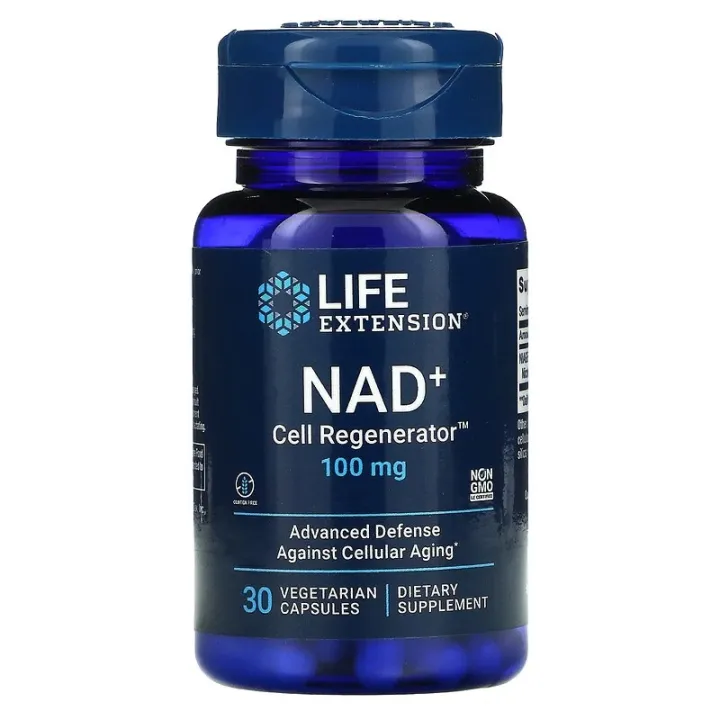 NADH Nicotinamide Adenine Dinucleotide Cell Regenerator, 100 mg, 30 ...