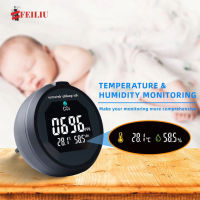 FEILIU Smart Carbon-Dioxide Detector Multifunctional Temperature Humidity Instrument