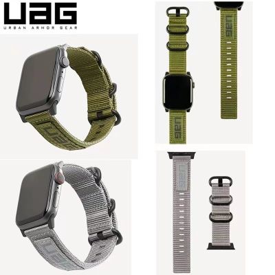 UAG Urban Armor Gear สายนาฬิกาไนล่อน,UAG Active สายไนล่อนสำหรับ Apple Watch 7/6/5/4/3/2/1 38/40/41มม. 42/44/45มม.