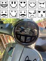 ☈▲ Headlamp Emotion Decorative Decal For VESPA PIAGGIO GTS GTV LXV LT PX 300ie Sprint Primavera for honda ns125LA