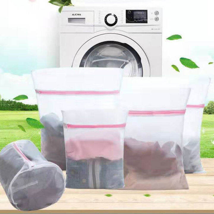 Letat🔥 Washing Machines Durable Mesh Laundry Bags / Washing Bag With