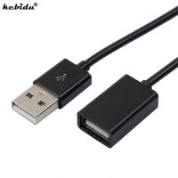 kebidu New 50cm 100cm USB Extension Cable Connector Adapter Male to Female Data Sync Cord Cable Cord Wire For PC Laptop Computer Cables  Converters