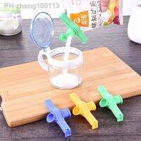 Food Sealing Clip Seal Pour Snack Storage Bag Clip With A Cap Type Discharge Nozzle Food Milk Powder Preservation Sealer Kitchen