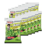 โก๋แก่ ถั่วลันเตา รสวาซาบิ 22 กรัม แพ็คละ 12 ชิ้น/Koh Kae Peas Wasabi Flavor 22 grams, pack of 12 pieces.