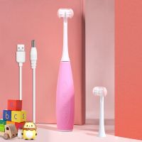 5 Mode Sonic Electric Toothbrush Kids Three-Side USB Rechargeable 3D Ultrasonic U-Shaped Teeth Cleaning Brush Teeth For Children