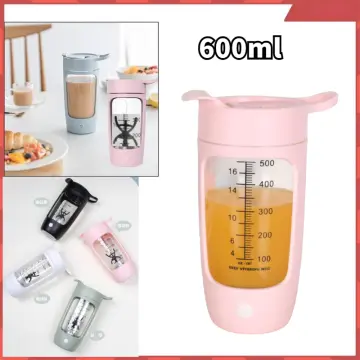 Xiaomi 650Ml Electric Protein Shaker Bottle Whey Protein Powder Mixing  Bottle Sports Fitness Gym Outdoor Travel