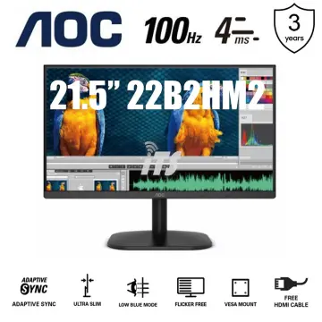 AOC Monitor 22 Full HD, Panel VA, 75Hz (22B2HN)