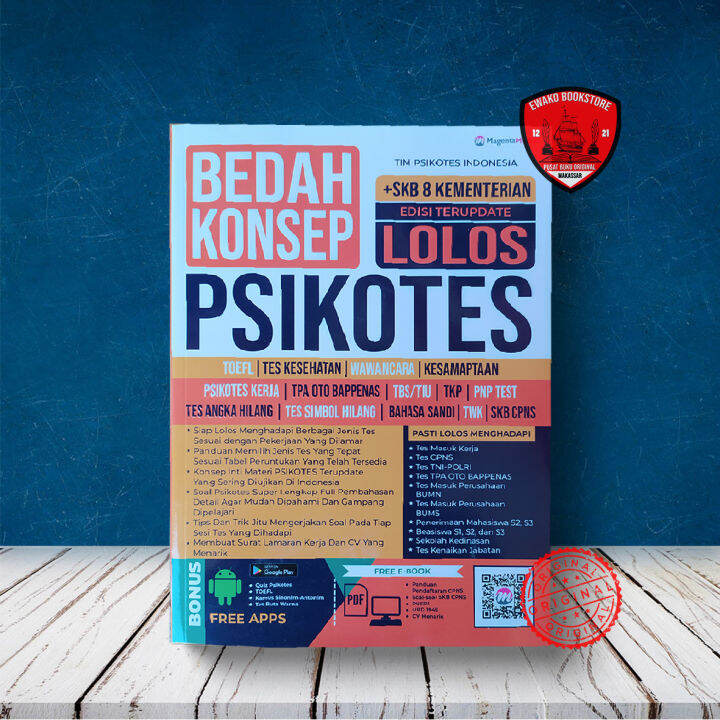 Buku Psikotes Bedah Konsep Lolos Tes Psikotes Edisi Terupdate Tes Cpns