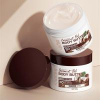 SADOER Coconut Moisturizing Body Butter Moisturizing Body Cream Dry Skin Moisturizer Smooth Rough Deep Hydration Cream Coconut R