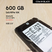 HDD Seagate 600GB SAS 10K ฮาร์ดดิสก์ 2.5นิ้ว (มือ2)